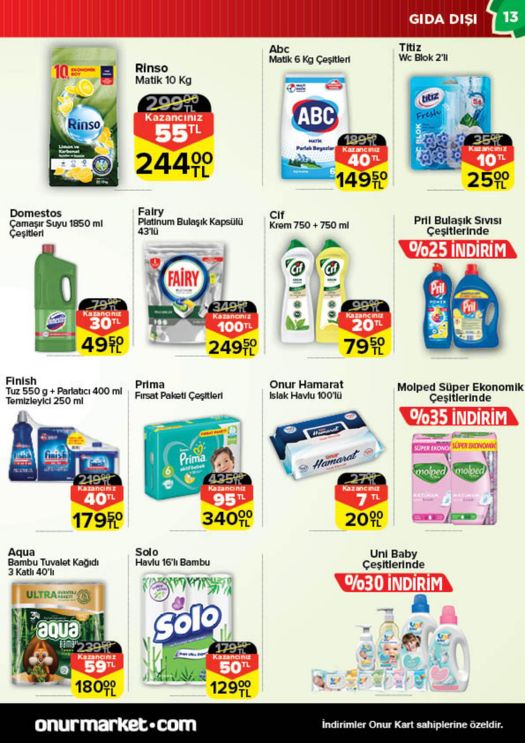 Onur Hipermarketleri – Seite 16